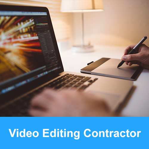 ajax contract video editing work
