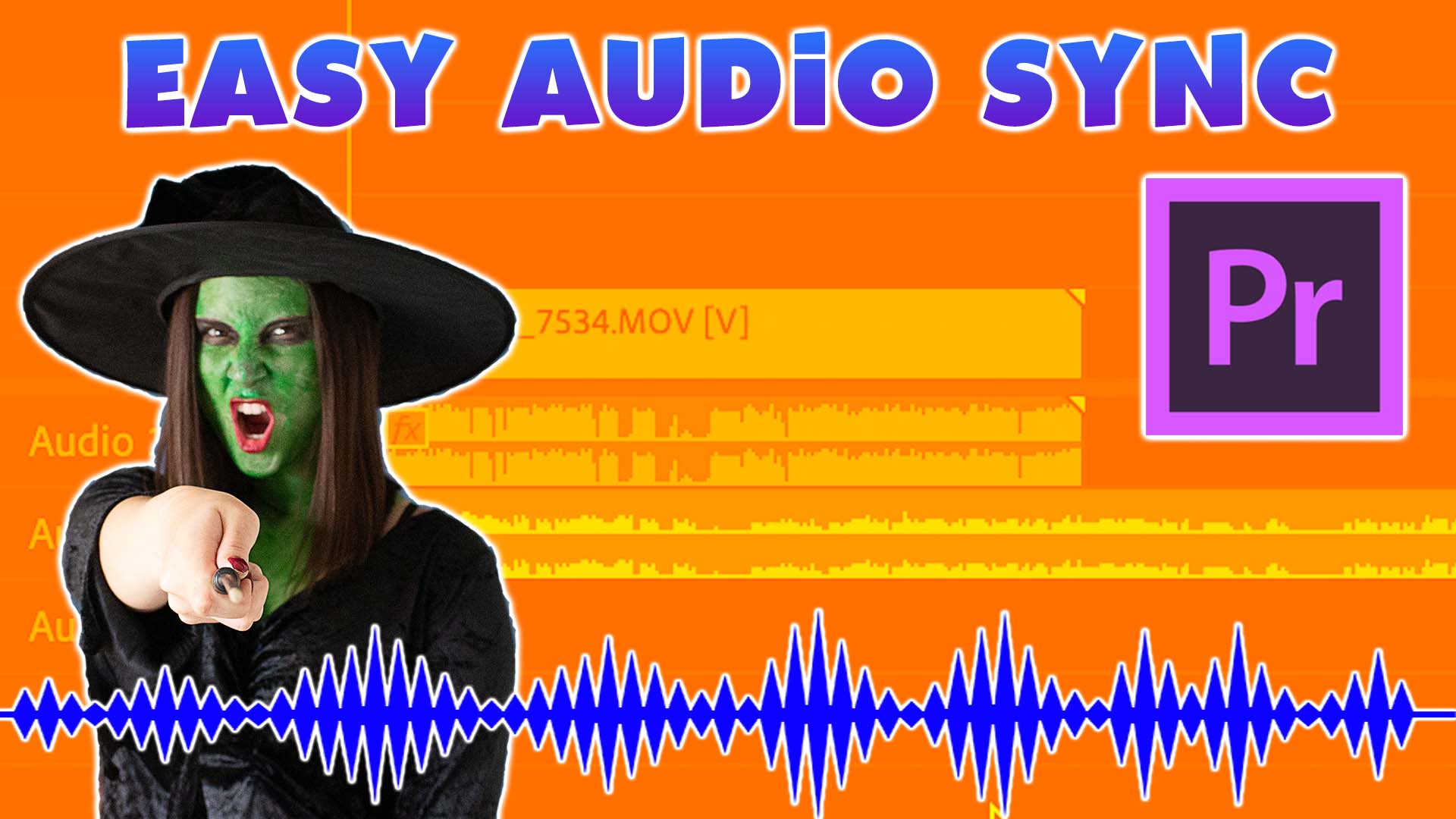 ? Easy Audio Sync in Premiere Pro | 15-Second Hacks ?