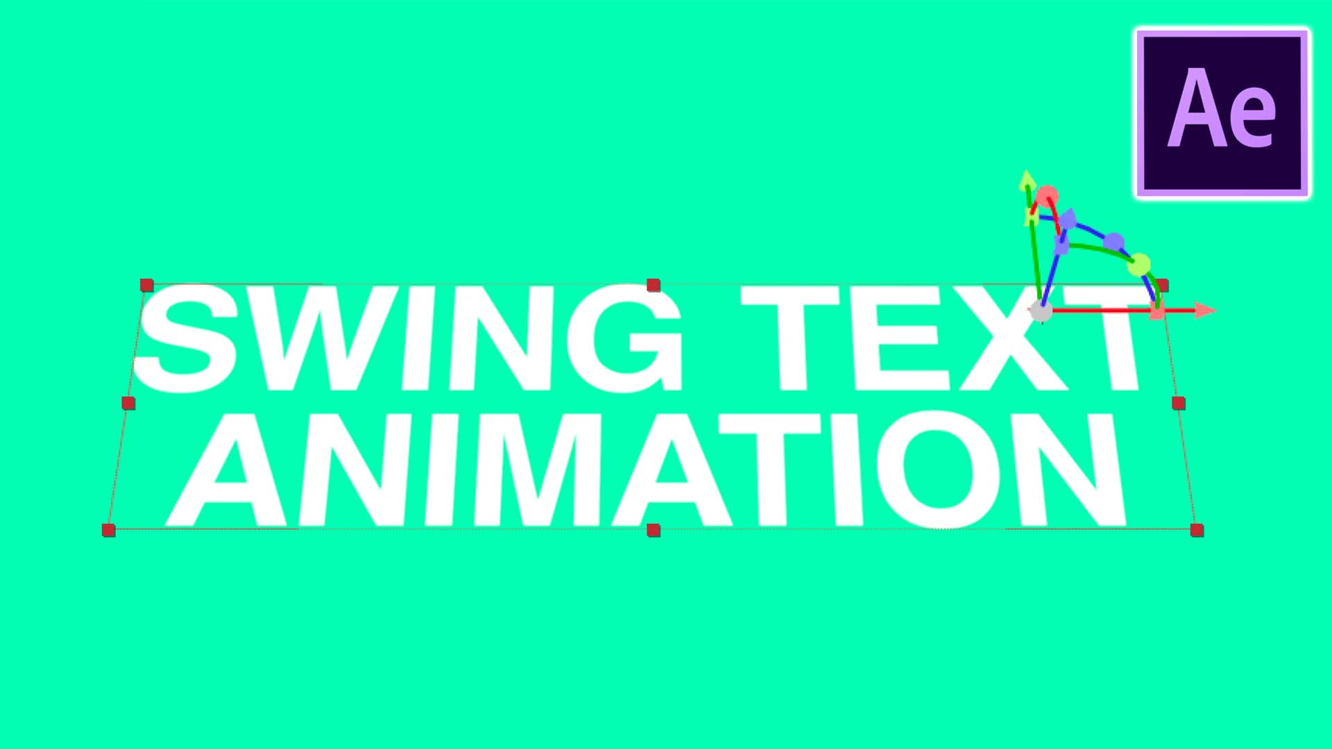 Swing Text Animation | After Effects Tutorial