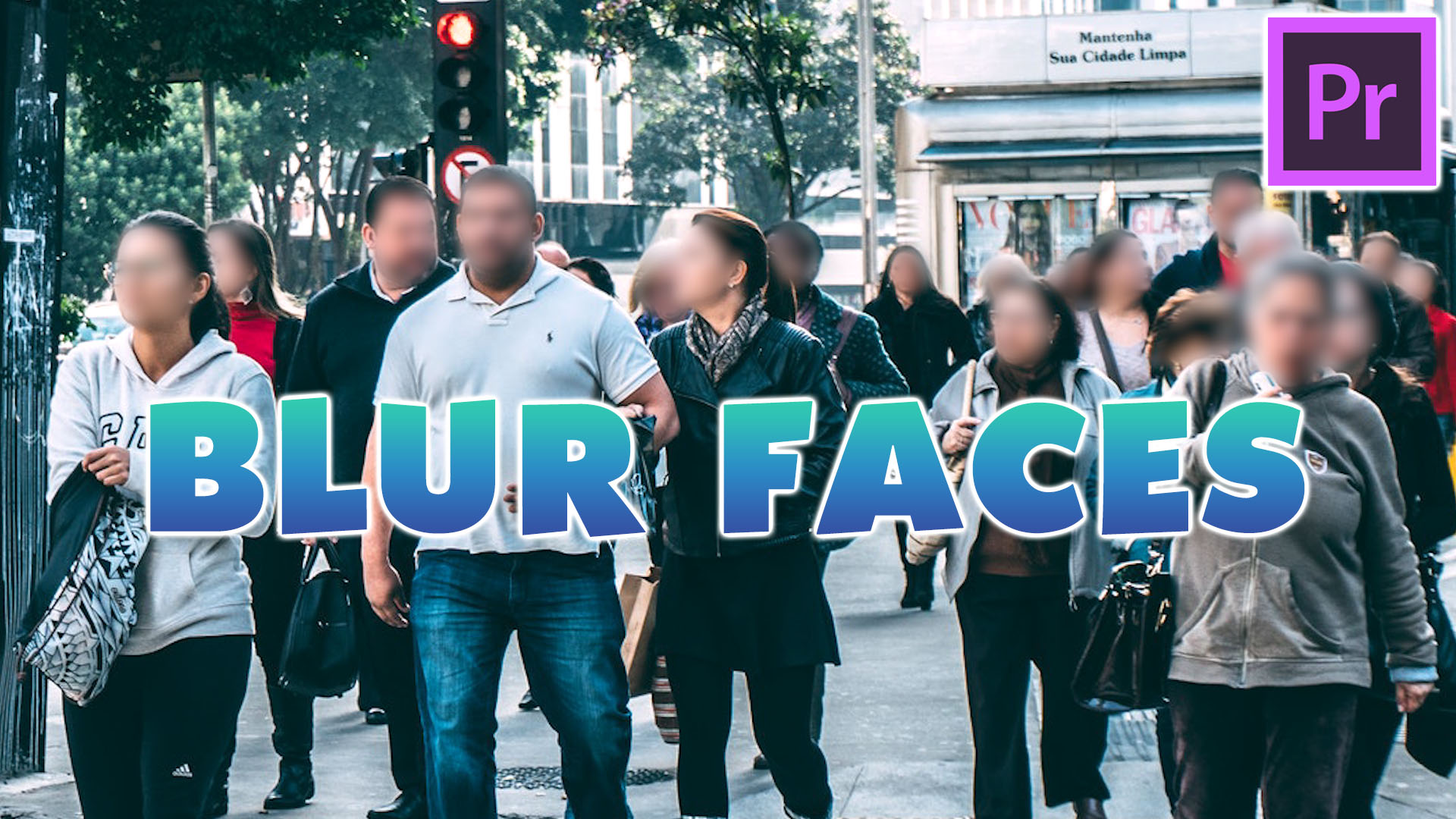 Blur Out Faces & Moving Objects in Premiere Pro (Tutorial)