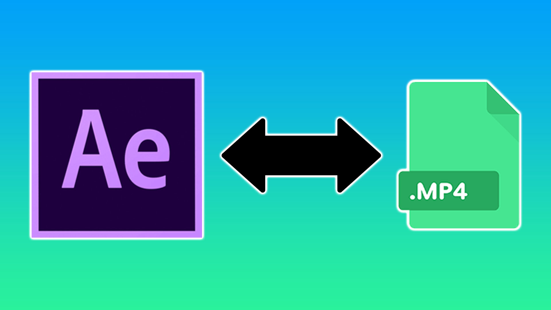 Export .MP4 Video Files in Adobe After Effects