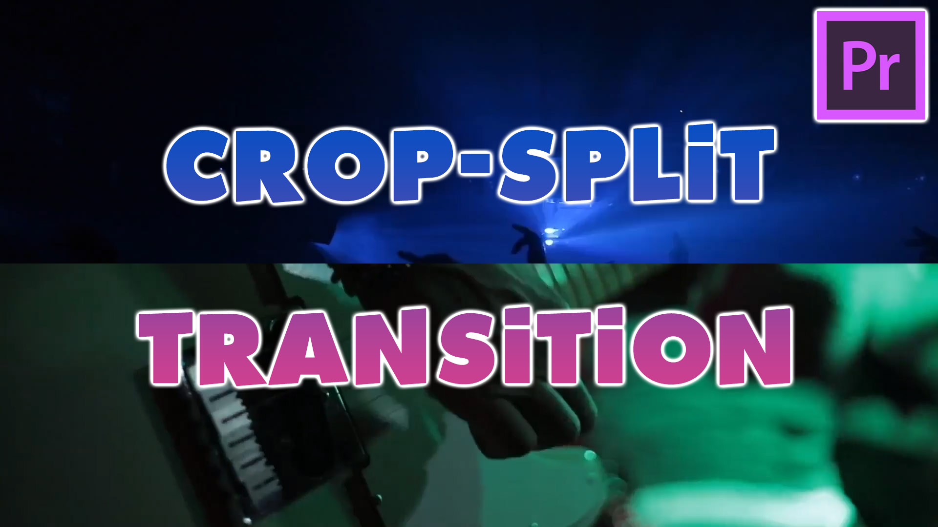 Premiere Pro Tutorial: Crop-Split Video Editing Transition